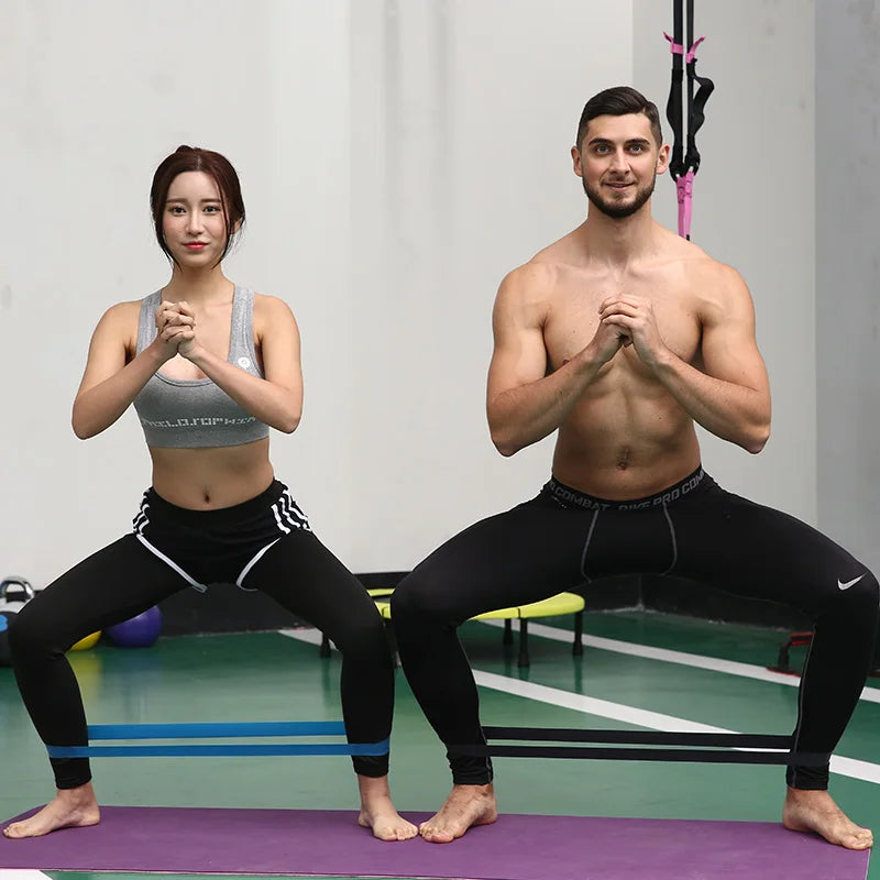 Training Fitness Rubber Resistance Bands