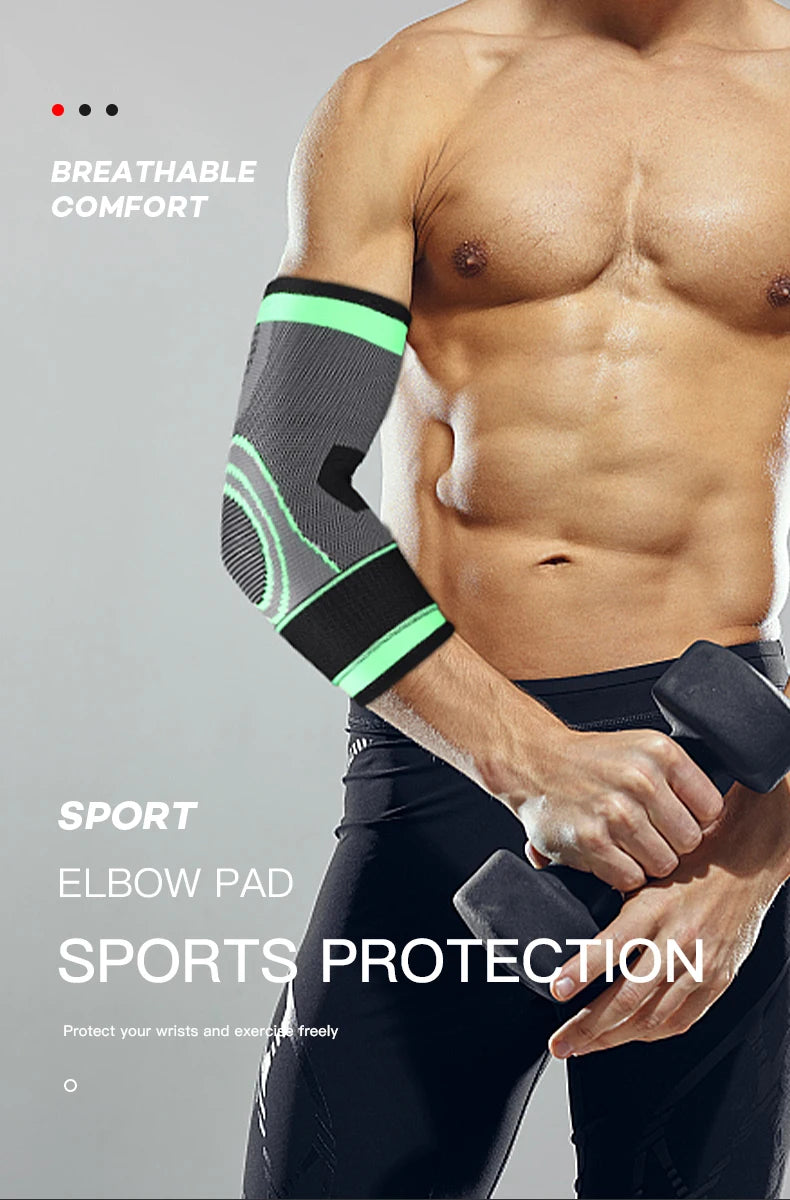 Nylon Protective 1 PC Elbow Support Gym Fitness
