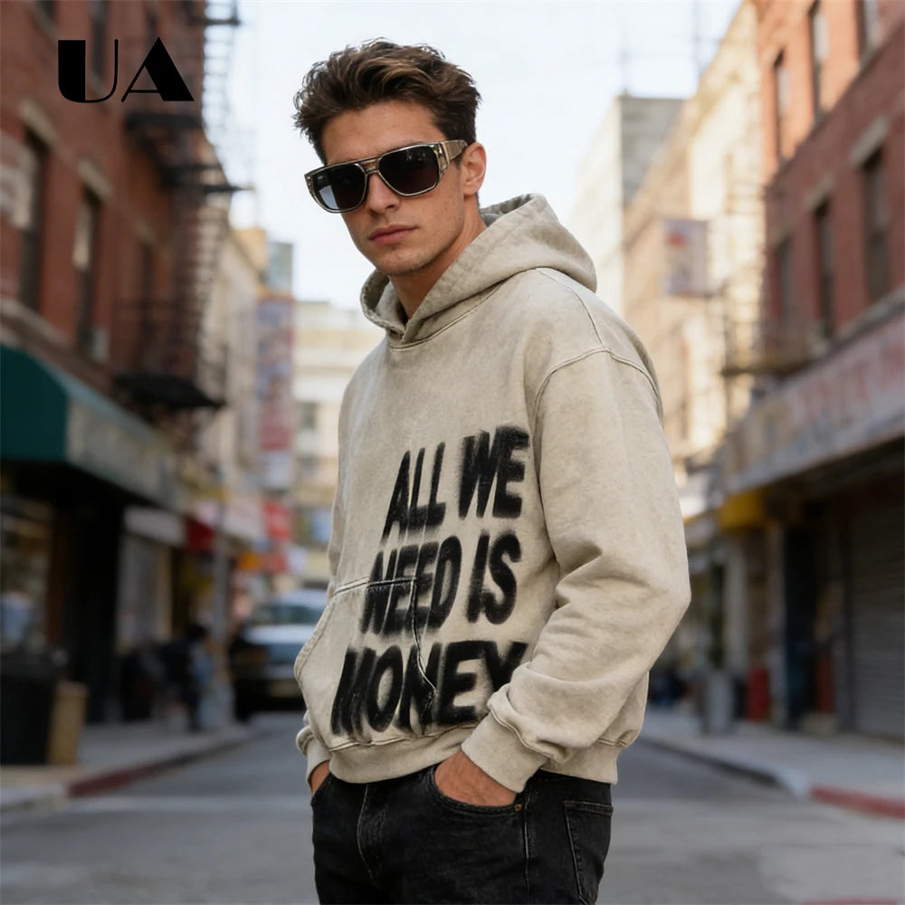 All We Need is Love Hoodies for Men