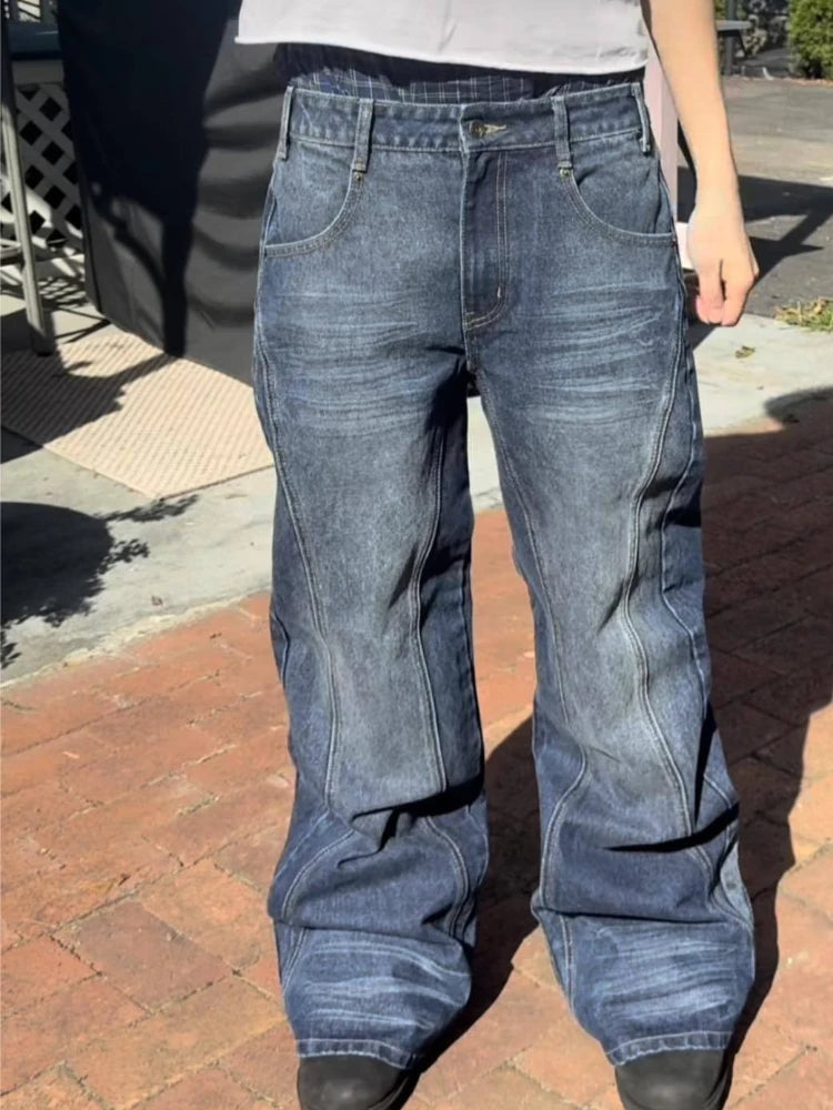 Men's Vintage Streetwear Jeans