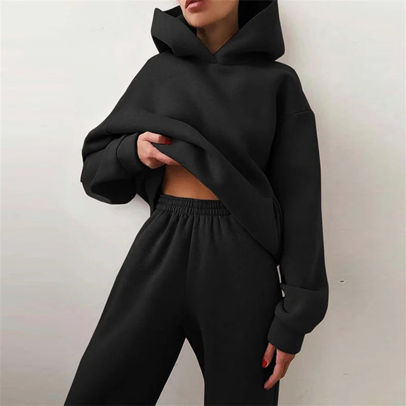 Women's Autumn Oversized Two-Piece Set