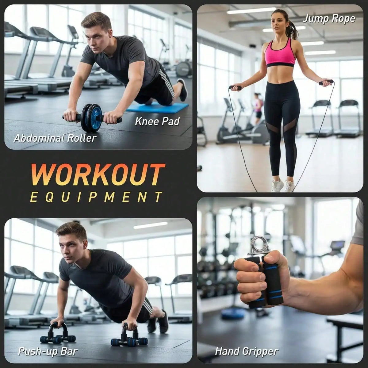 7‑Pcs Portable Home Workout Set