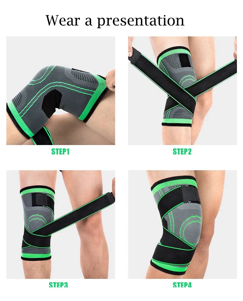 1PCS Adjustable Sports Knee Pad