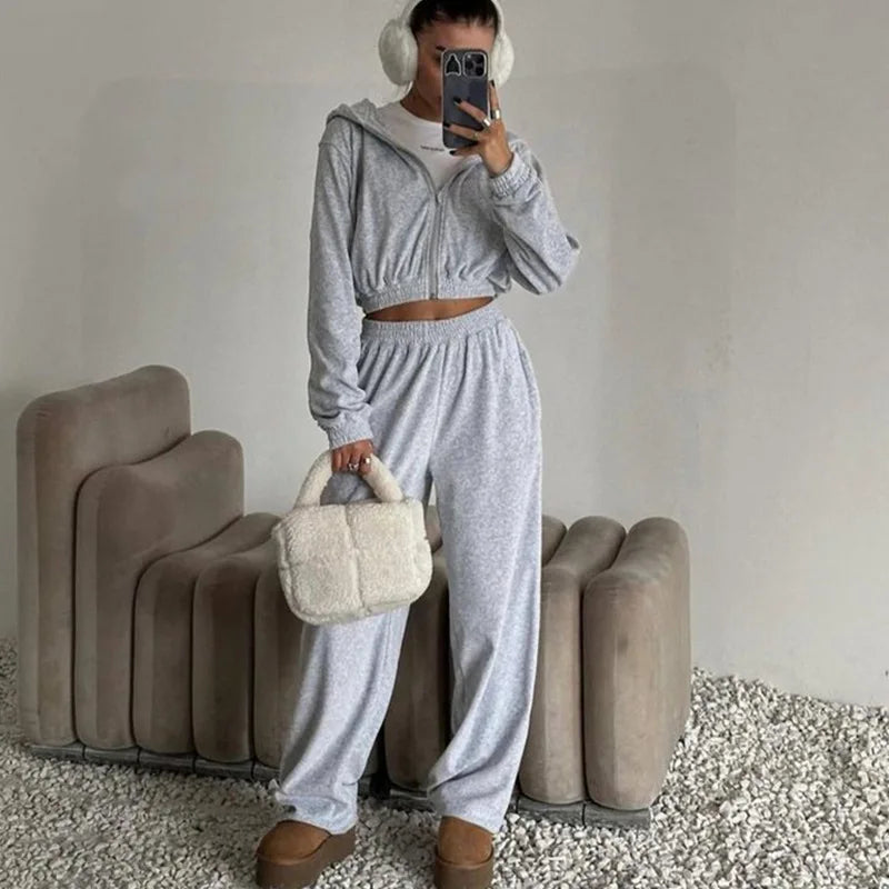 Women's Autumn/ Winter Casual Two-Piece Set