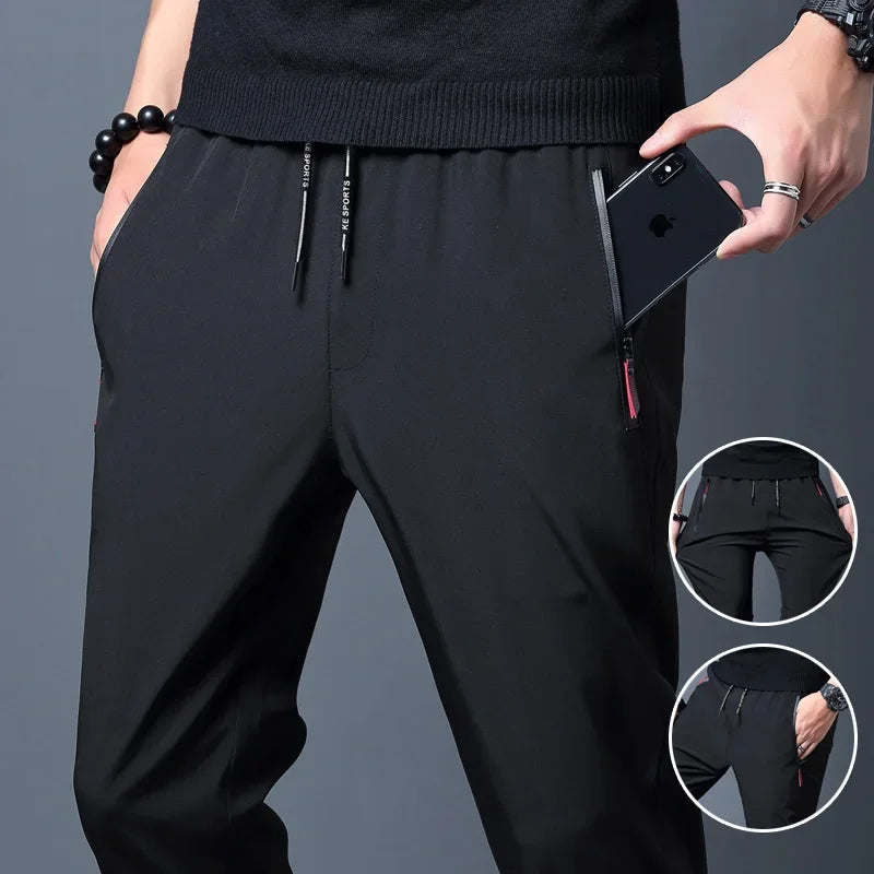 Men's Casual Slim Fit Elastic Waist Jogger