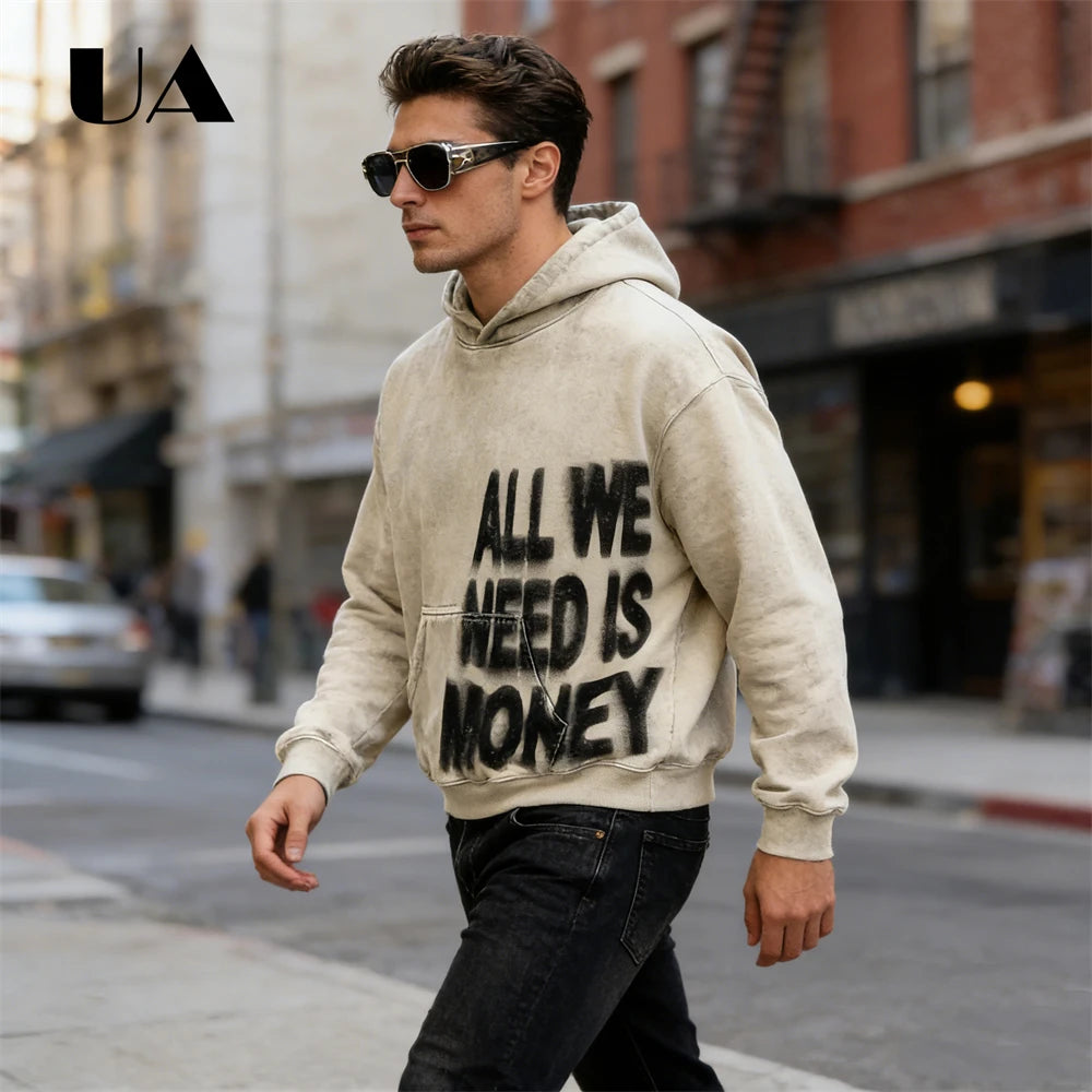 All We Need is Love Hoodies for Men