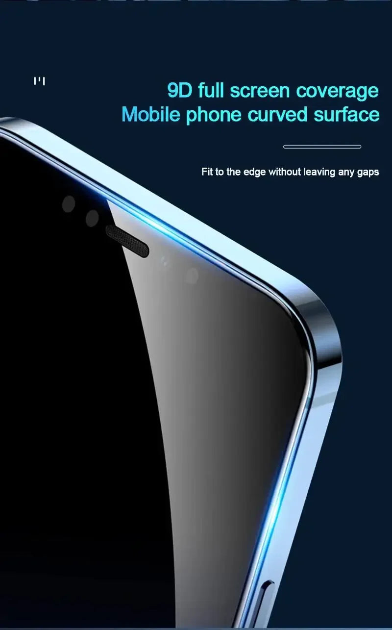 1-5pcs Full Cover Anti Spy Screen Protector