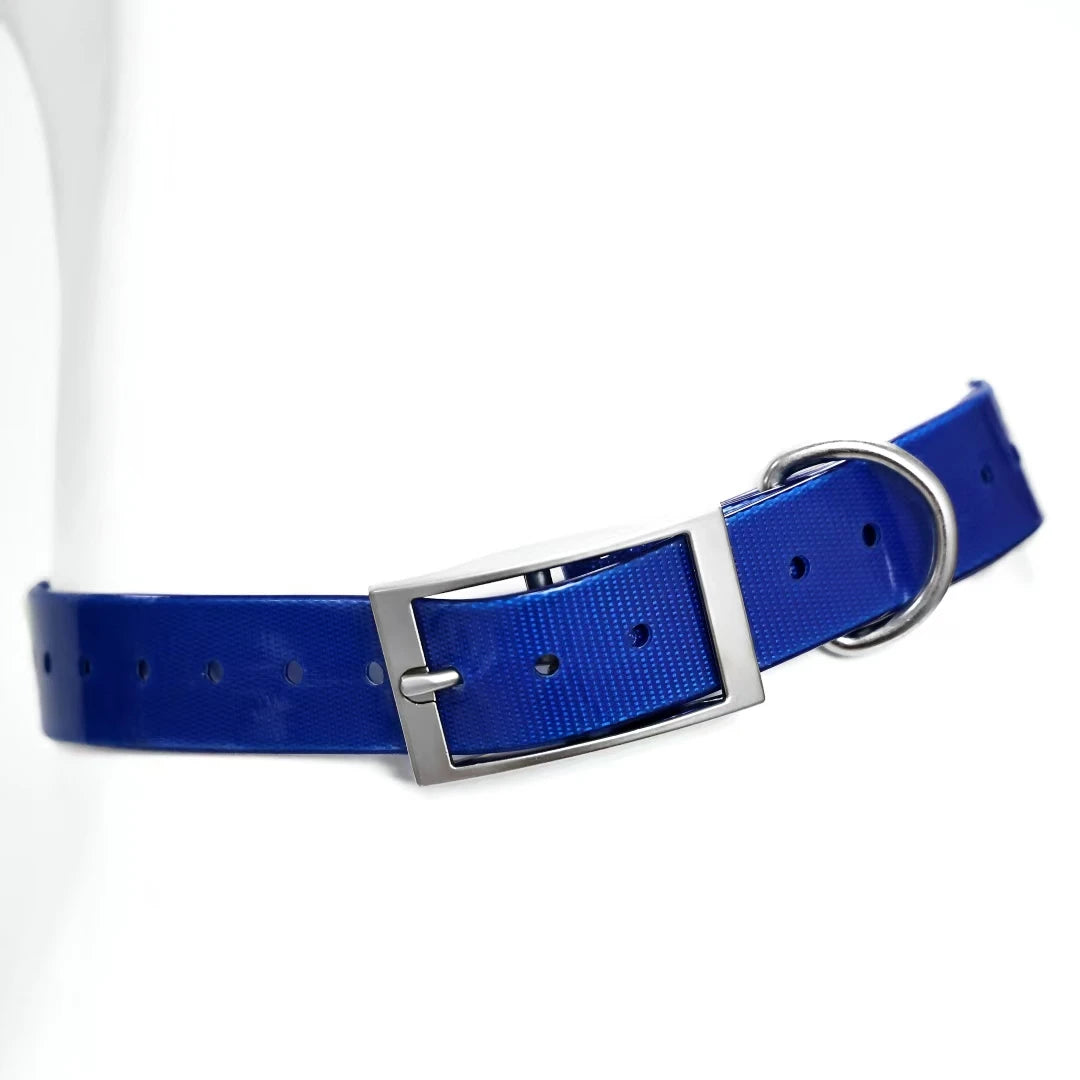 2.5cm Wide Heavy Duty TPU Dog Collar