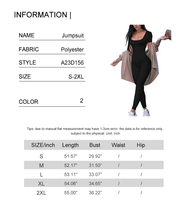 Women's Short Sleeve Solid Color One-piece
