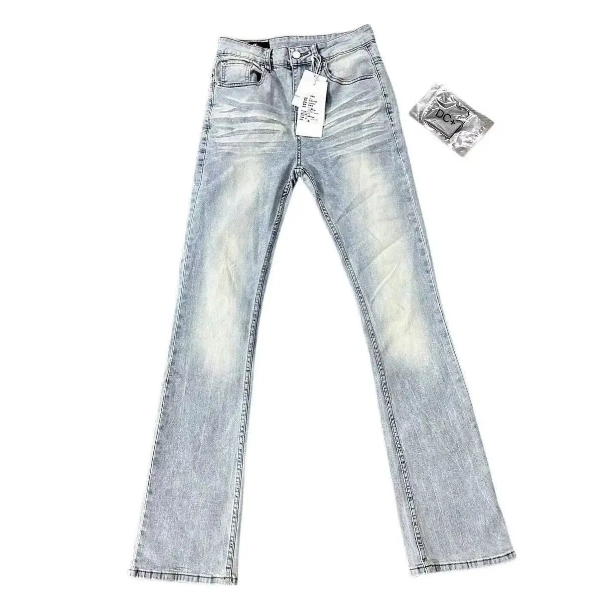 Luxury Washed Light Blue Jeans
