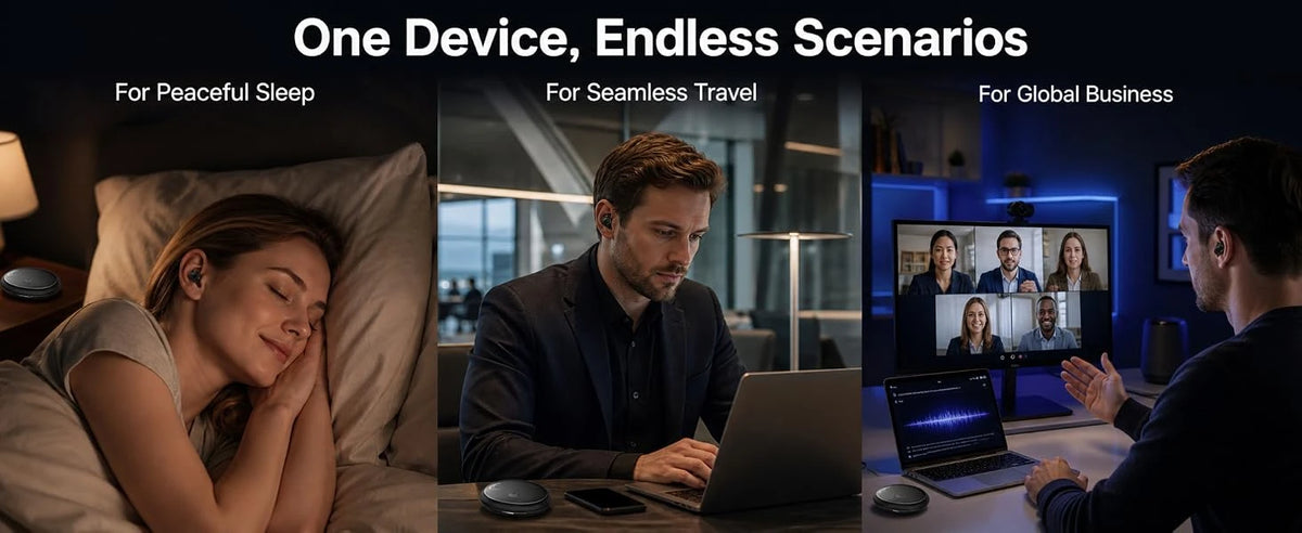 HTC NE79 Bluetooth AI Translator Earbuds