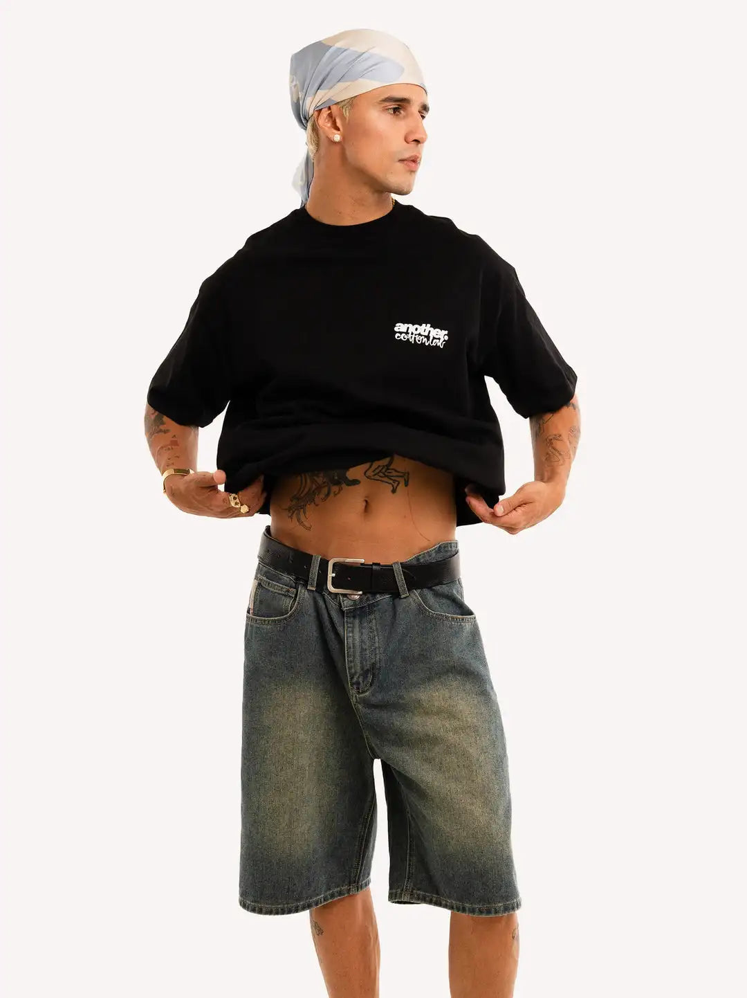 Streetwear Oversized Round Neck T Shirts