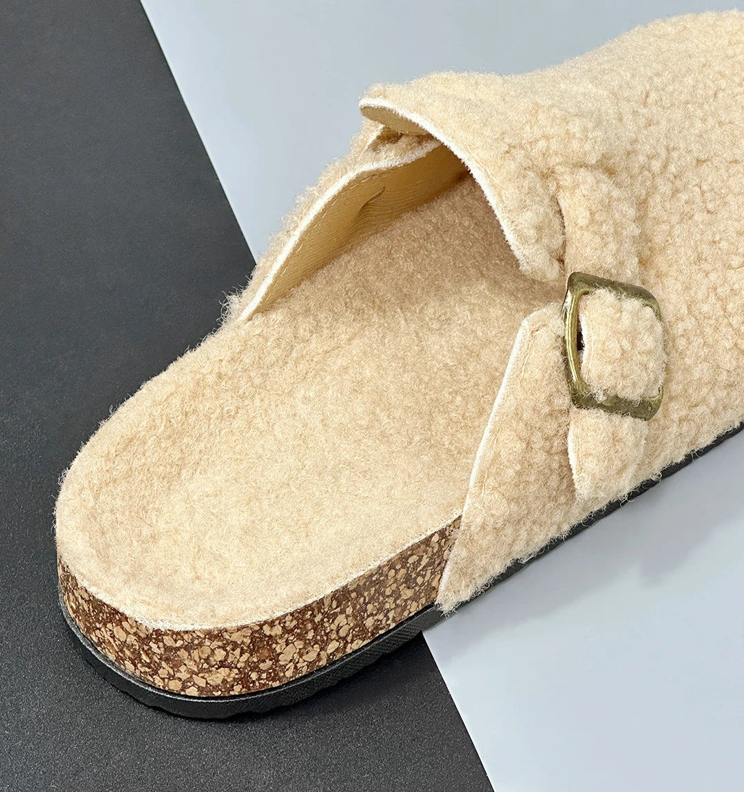 Fall/ Winter Women Plush Casual Sandals