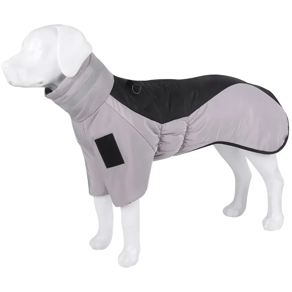 Reflective High Collar Warm Large Dog Coats