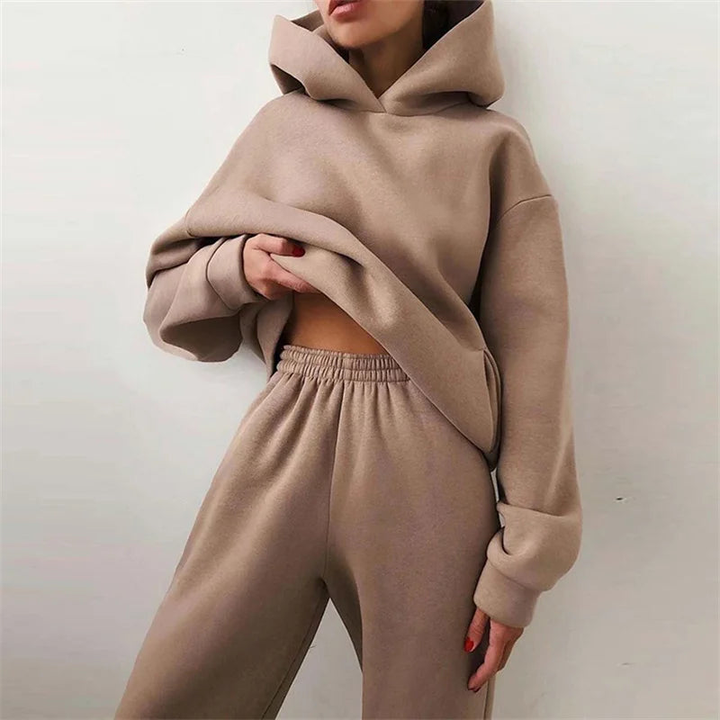 Women's Autumn Oversized Two-Piece Set