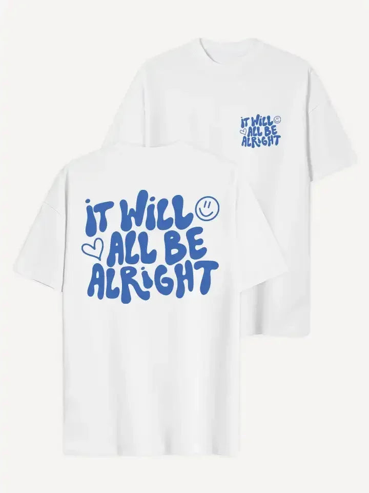 Streetwear Oversized Round Neck T Shirts