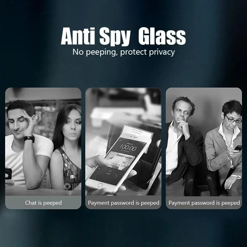 1-5pcs Full Cover Anti Spy Screen Protector