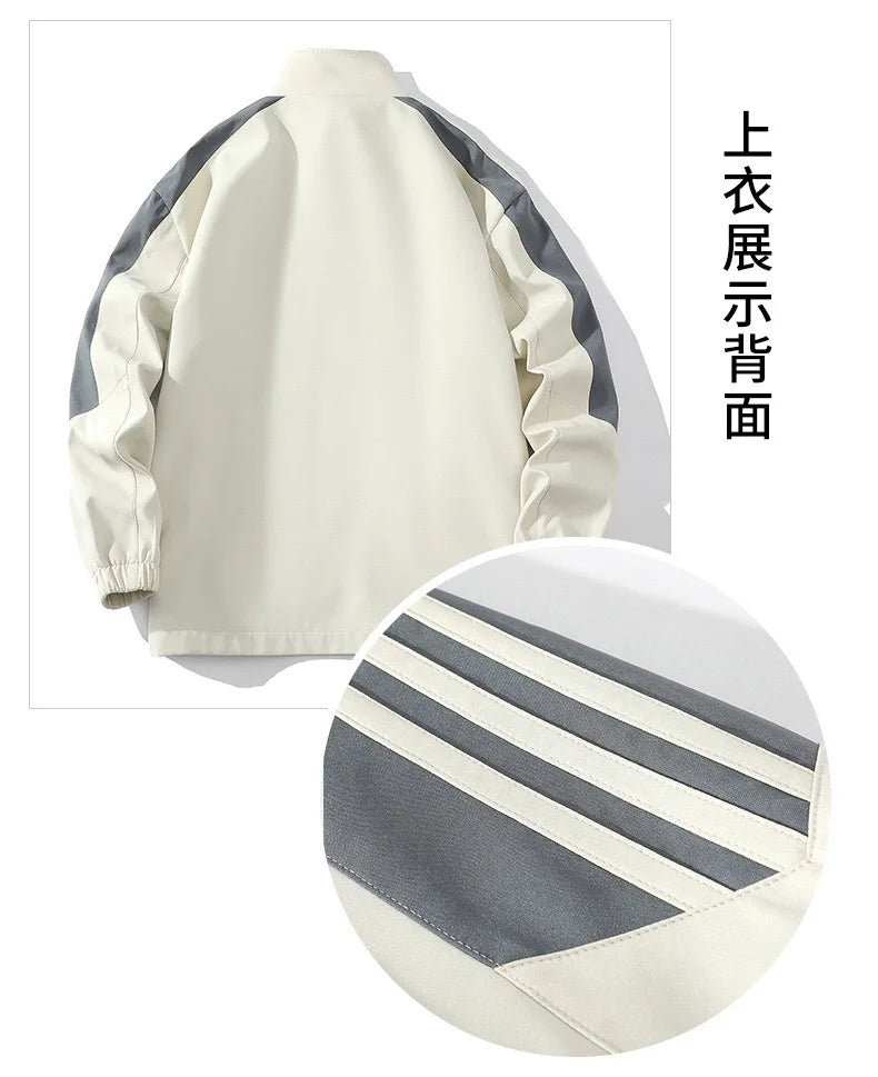 Autumn and Spring Sports Jacket Set