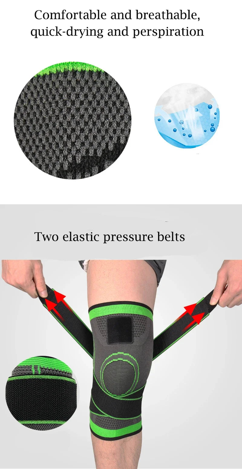 1PCS Adjustable Sports Knee Pad
