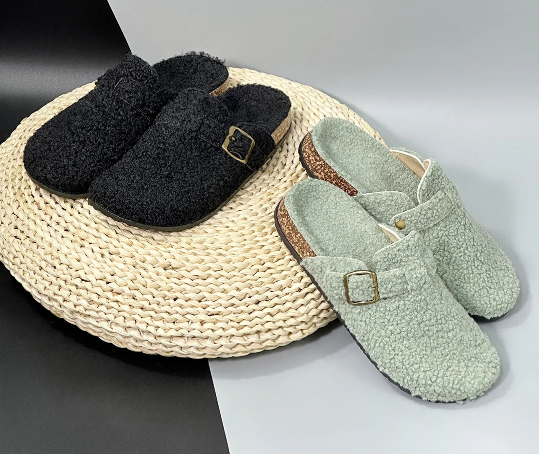 Fall/ Winter Women Plush Casual Sandals