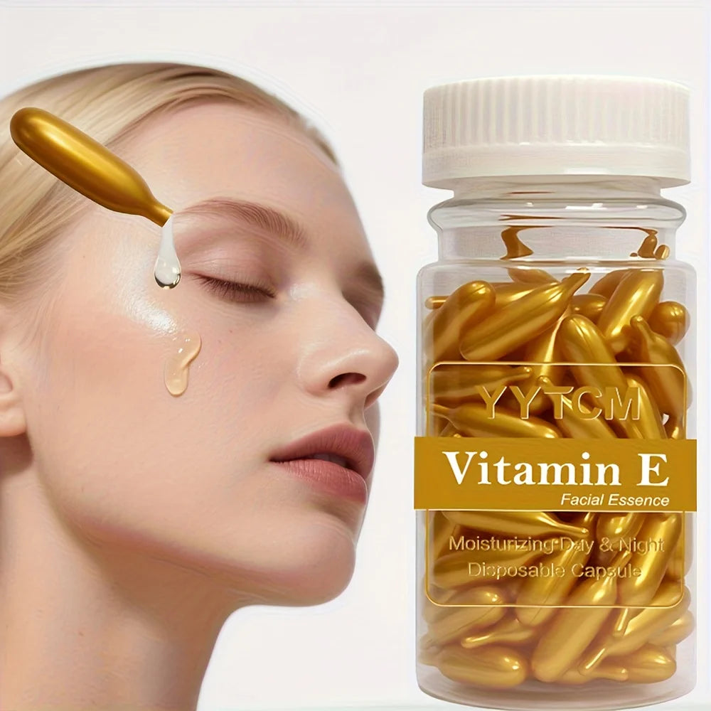 Hydrating and Moisturizing Vitamin E Serum Capsules