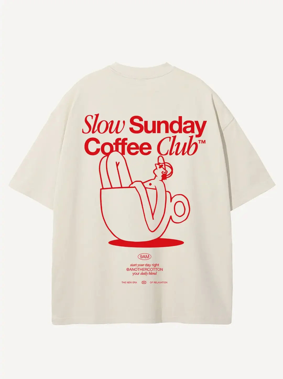 Streetwear Oversized Round Neck T Shirts