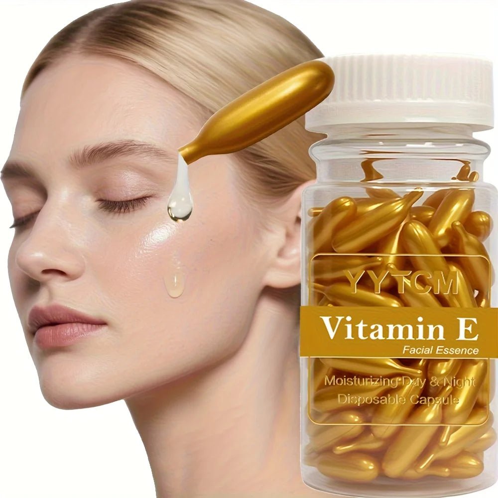 Hydrating and Moisturizing Vitamin E Serum Capsules