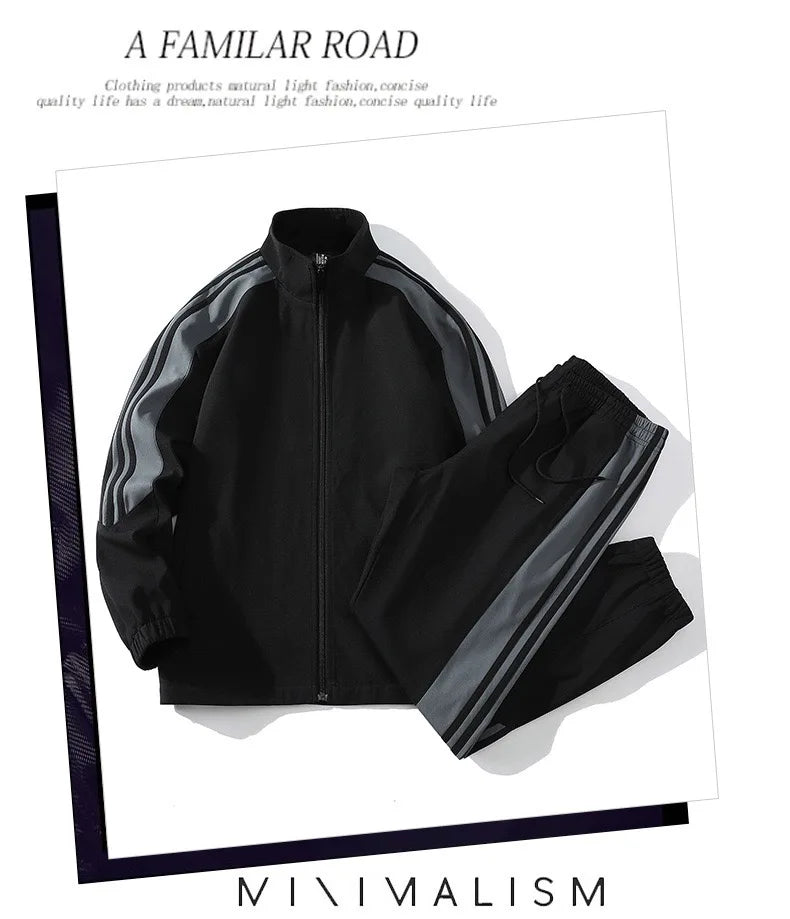 Autumn and Spring Sports Jacket Set