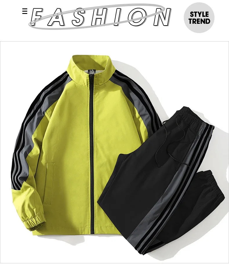 Autumn and Spring Sports Jacket Set