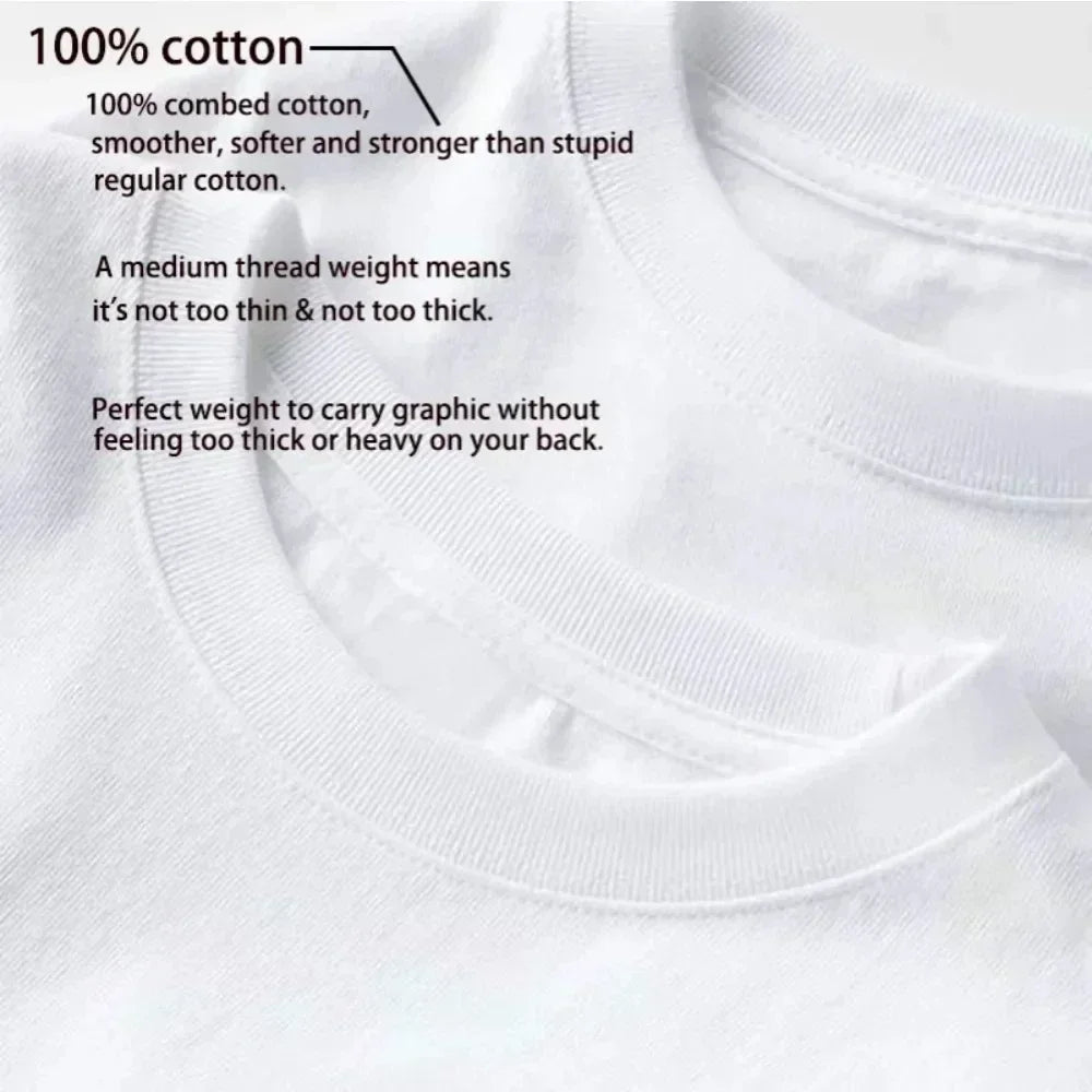 Streetwear Oversized Round Neck T Shirts