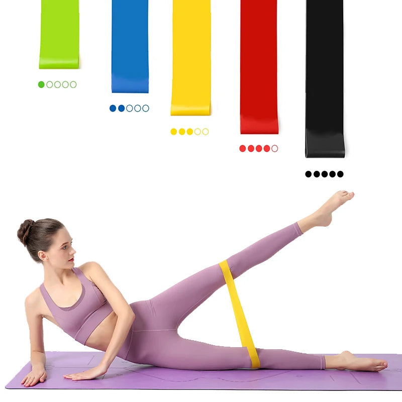 Training Fitness Rubber Resistance Bands