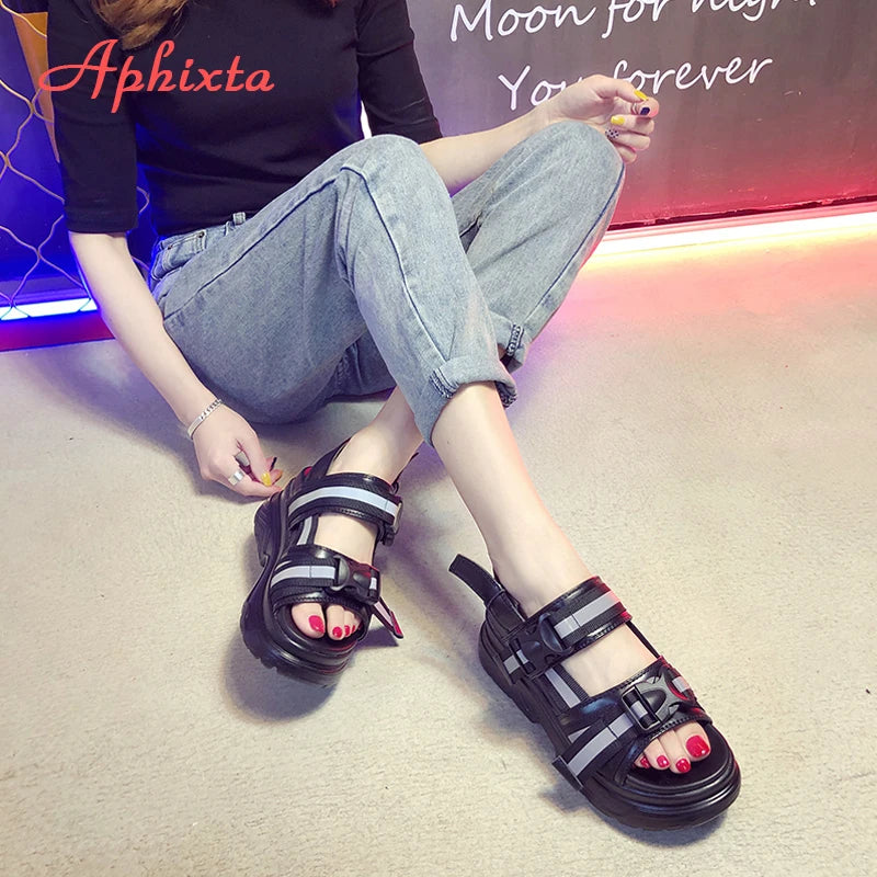 8cm Platform Sandals