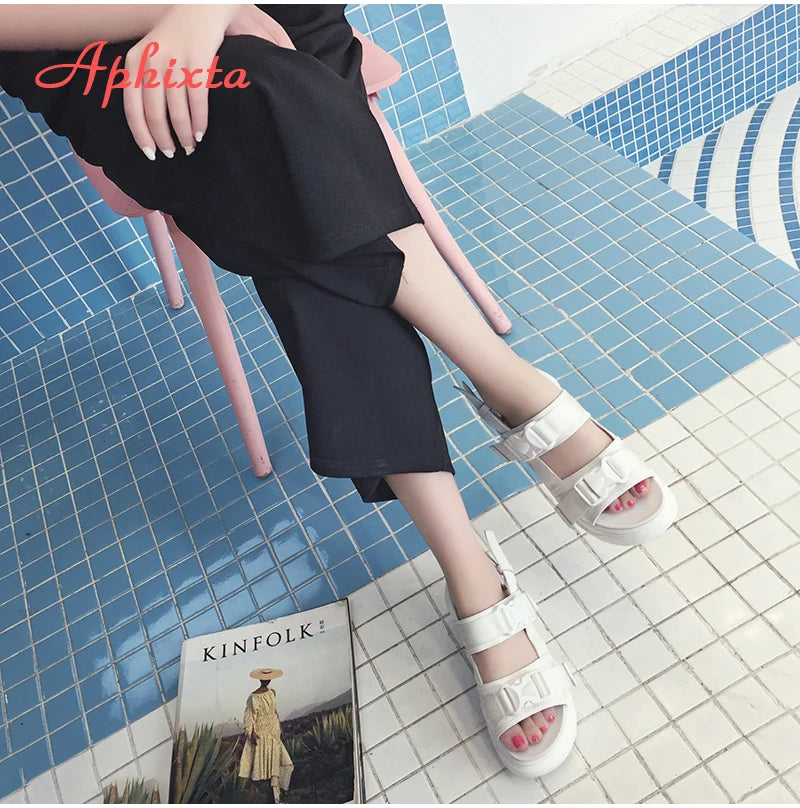 8cm Platform Sandals