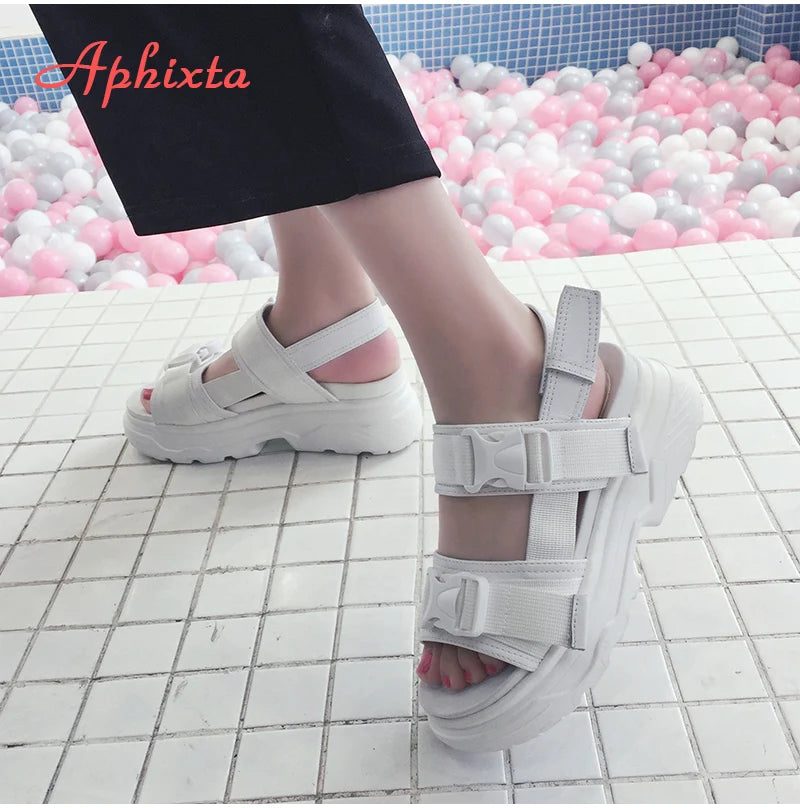 8cm Platform Sandals