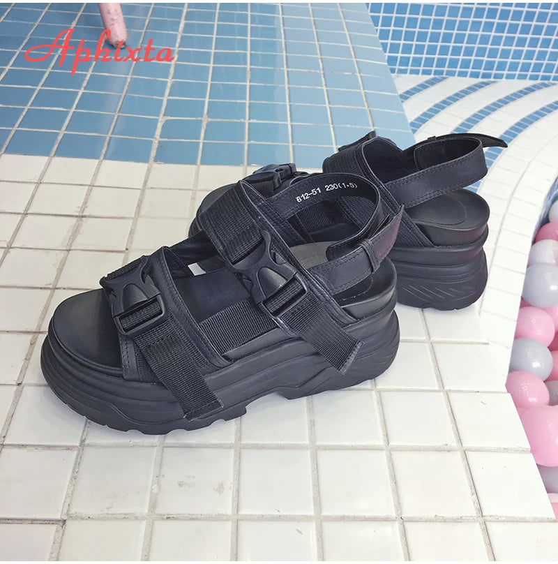 8cm Platform Sandals