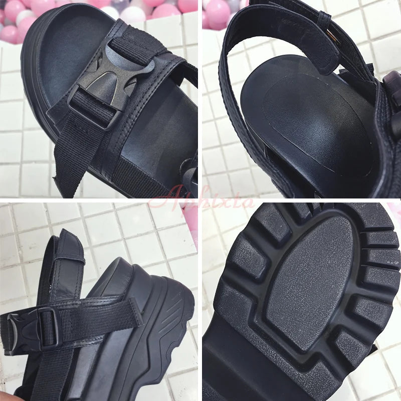 8cm Platform Sandals