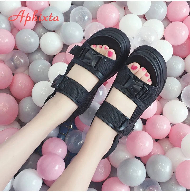 8cm Platform Sandals