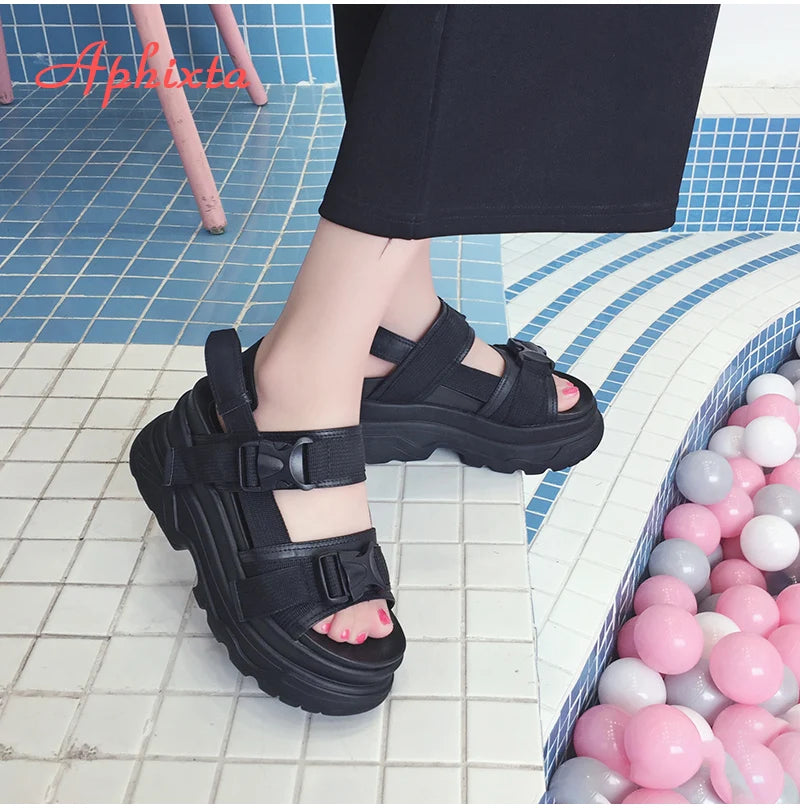 8cm Platform Sandals