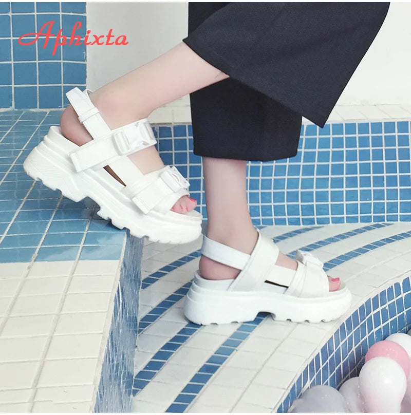 8cm Platform Sandals