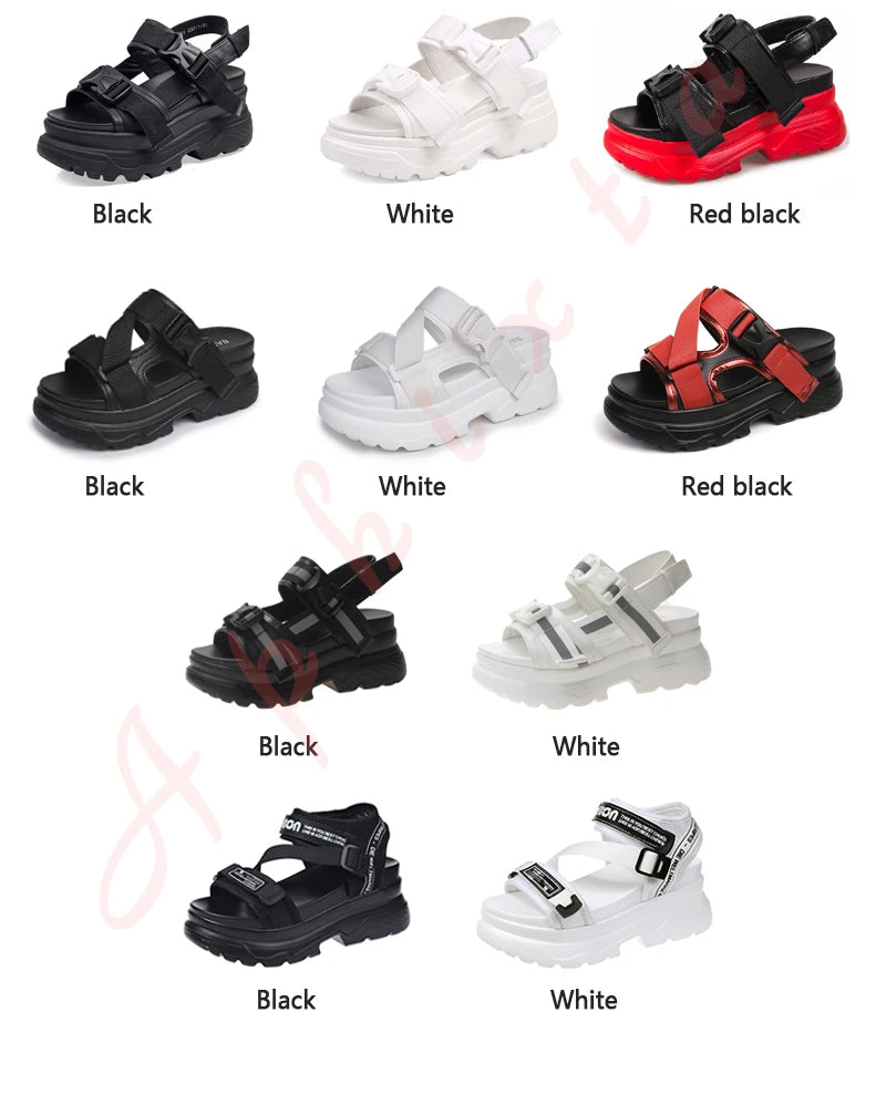 8cm Platform Sandals