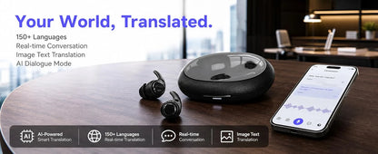 HTC NE79 Bluetooth AI Translator Earbuds