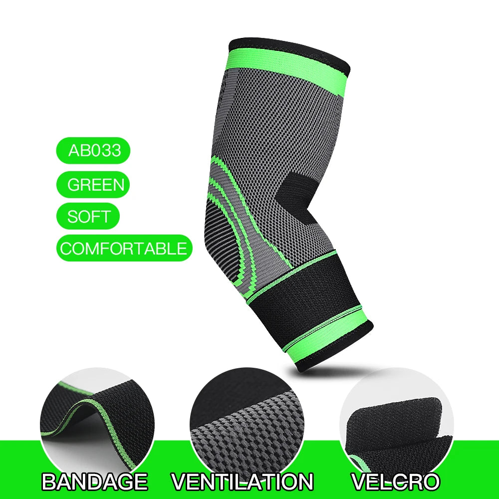 Nylon Protective 1 PC Elbow Support Gym Fitness