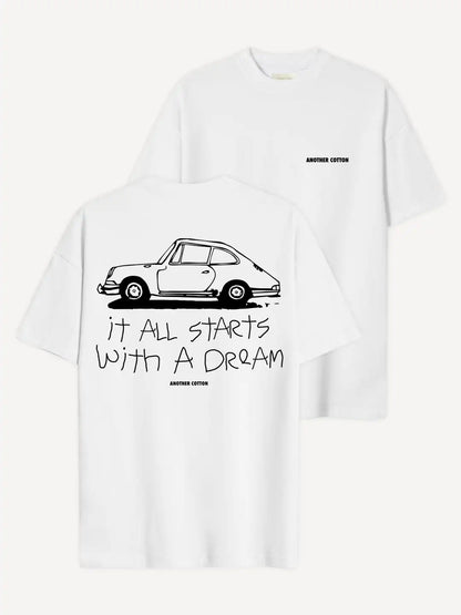 Streetwear Oversized Round Neck T Shirts