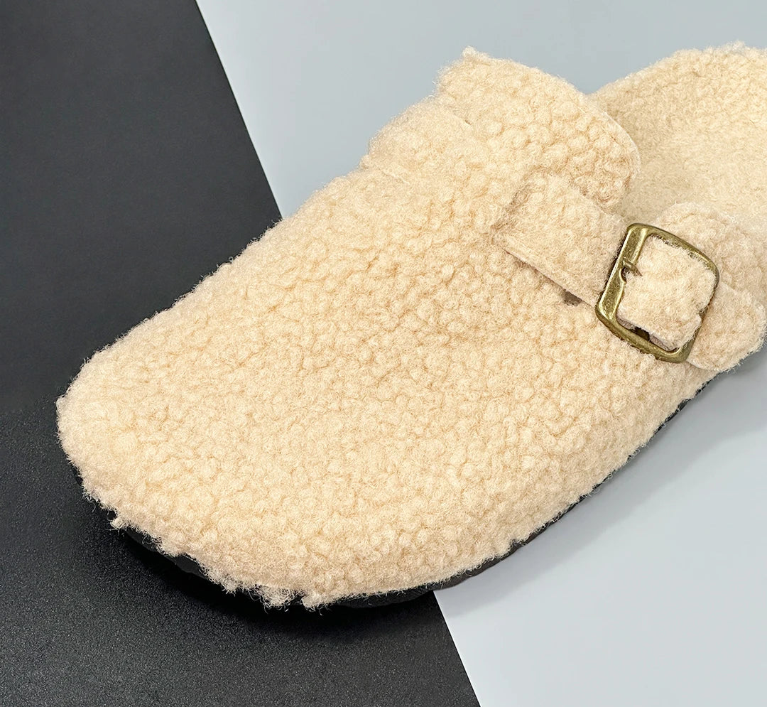Fall/ Winter Women Plush Casual Sandals