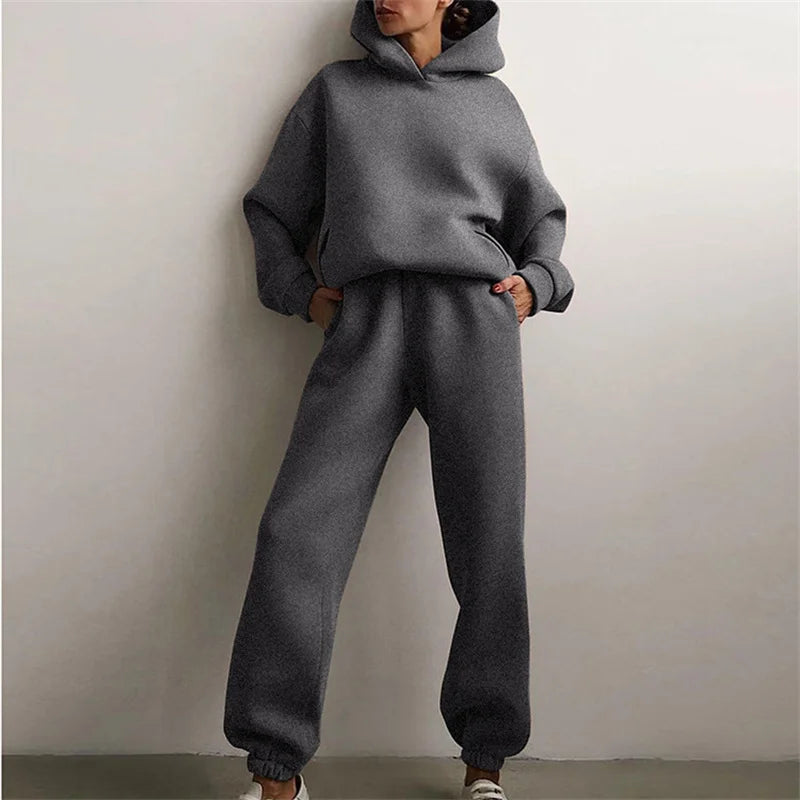 Women's Autumn Oversized Two-Piece Set