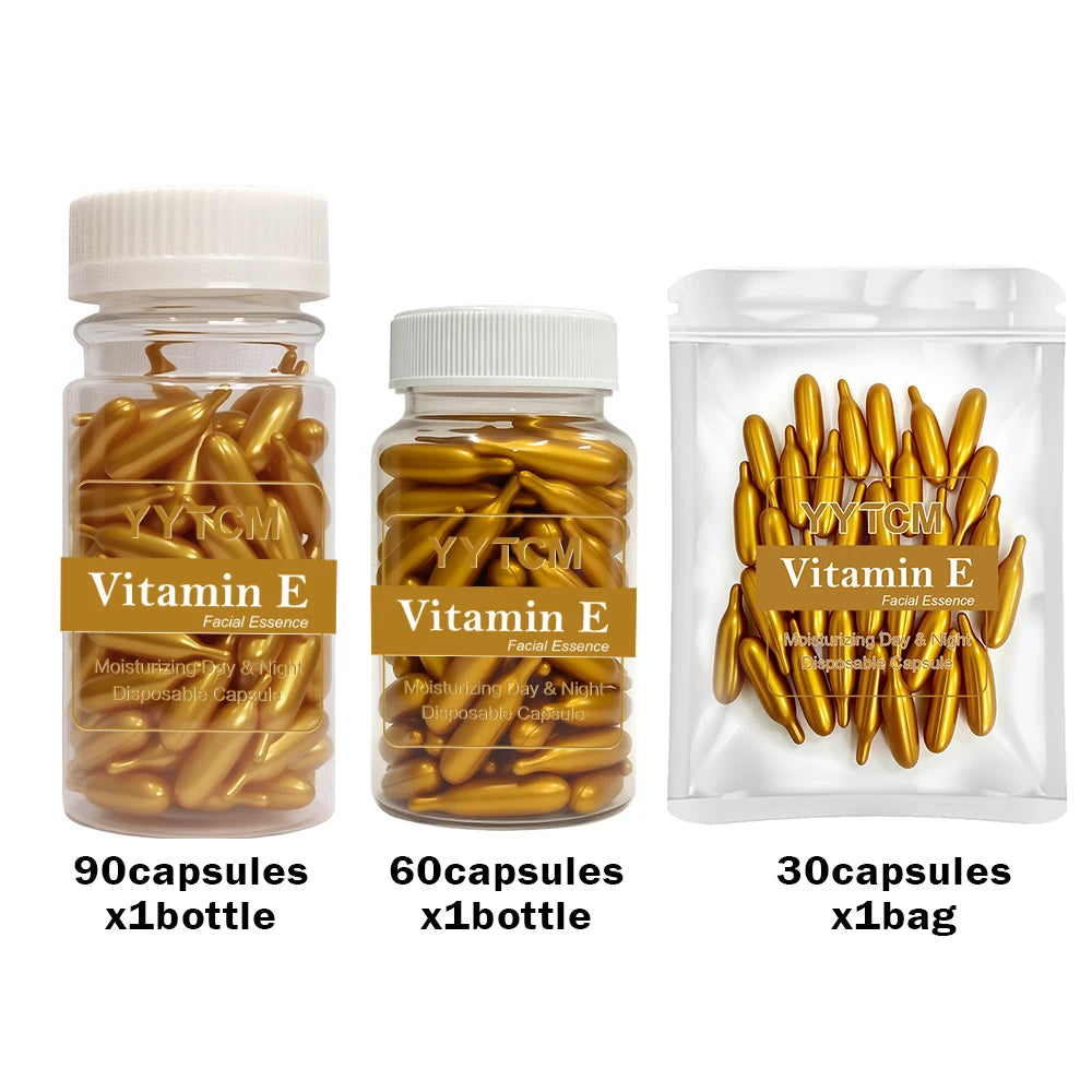 Hydrating and Moisturizing Vitamin E Serum Capsules