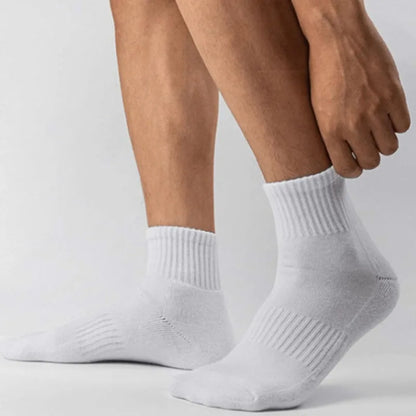 5/10/20 Pairs Neutral Solid Color Socks