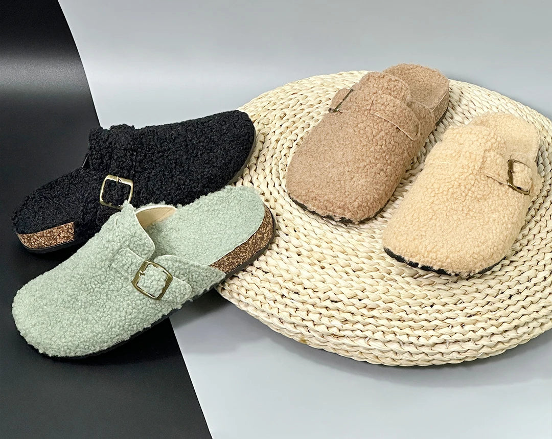 Fall/ Winter Women Plush Casual Sandals