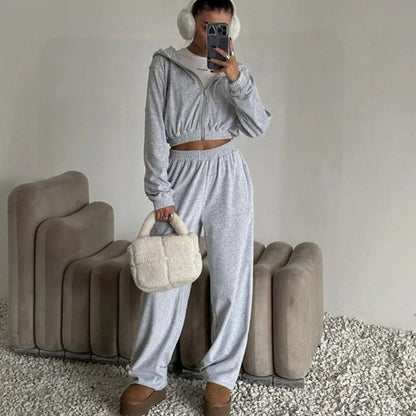 Women's Autumn/ Winter Casual Two-Piece Set