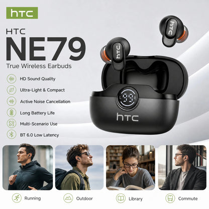 HTC NE79 Bluetooth AI Translator Earbuds